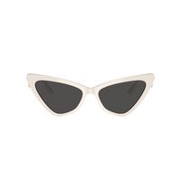 Jimmy Choo JC5008 500887-55 White / Dark Grey Lenses