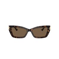 Jimmy Choo JC5011U 500273-55 Havana / Dark Brown Lenses