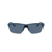 Emporio Armani EA4218 576380-35 Matte Blue / Dark Blue Lenses