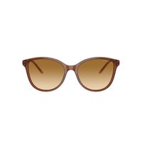 Emporio Armani EA4220 61103B-54 Shiny Transparent Light Brown / Yellow Gradient Light Brown Lenses
