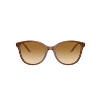 Emporio Armani EA4220 61103B-54 Shiny Transparent Light Brown / Yellow Gradient Light Brown Lenses