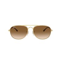 Ray-Ban RB3735 001/51-60 Bain Bridge Gold / Clear Brown Gradient Lenses