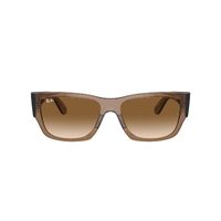 Ray-Ban RB0947S 664051-56 Carlos Transparent Light Brown / Clear Brown Gradient Lenses