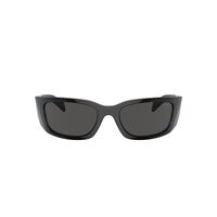 Prada PRA19S 1AB5S0-60 Black / Dark Grey Lenses