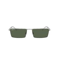 Ray-Ban RB3741 003/9A-59 Emy Silver / Dark Green Polarised Lenses
