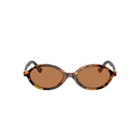 Miu Miu MU04ZS 19P2Z1-50 Light Havana / Brown Lenses