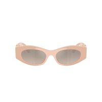 Versace VE4480U 54946I-51 Nude / Brown Gradient w Grey Silver Mirror Lenses