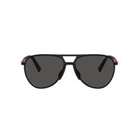 Prada Linea Rossa PS53ZS 1BO06F-59 Matte Black / Dark Grey Lenses