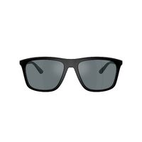 Emporio Armani EA4237 50016G-57 Matte Black / Grey Black Mirror Lenses