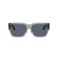 Versace VE4483D 593/87-57 Transparent Grey / Dark Grey Lenses