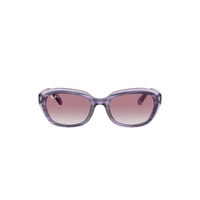 Ray-Ban Junior RJ9081S 71748G-48 Striped Violet On Transparent Violet / Grey Gradient Violet Lenses