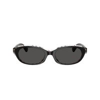 Burberry BE4447D 412187-55 Black Vintage Check / Dark Grey Lenses