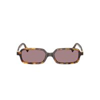 Miu Miu MU11ZS 14L20I-53 Havana Honey / Light Purple Brown Lenses
