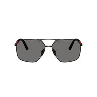 Prada Linea Rossa PSA50S 1BO02G-60 Matte Black / Dark Grey Polarised Lenses