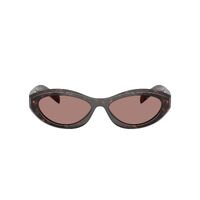 Prada PR26ZS 17N60B-55 Root Tortoise / Light Brown Lenses