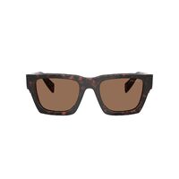 Prada PRA06SF 17N06B-54 Root Tortoise / Dark Brown Lenses