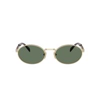 Prada PR65ZS ZVN70L-55 Pale Gold / Dark Green Lenses