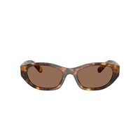 Miu Miu MUA03S 14L60M-53 Honey Havana / Dark Brown Lenses