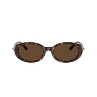 Tiffany & Co TF4242D 80153G-54 Havana / Light Brown Lenses
