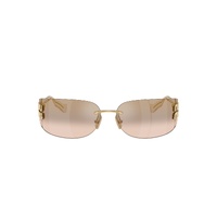 Miu Miu MUA51S 5AK20P-75 Gold / Bronze Mirror Gradient Lenses