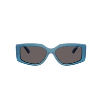 Vogue VO5642SU 323787-55 Transparent Pearl Blue / Black Smoke Lenses