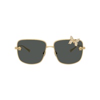 Versace VE2282 100287-59 Gold / Dark Grey Lenses