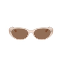 Ray-Ban RB4457D 678673-55 Opal Beige / Dark Brown Lenses