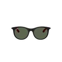 Ray-Ban Junior RJ9082S 718371-47 Matte Black / Dark Green Lenses