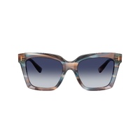 Dolce & Gabbana DG4498 344814-55 Striped Blue / Grey Gradient Blue Lenses