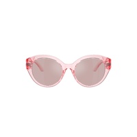 Dolce & Gabbana Kids DX6010 3098VS-47 Transparent Pink / Light Violet w Silver Mirror Lenses