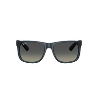 Ray-Ban RB4165 681311-55 Justin Rubber Blue / Grey Gradient Lenses