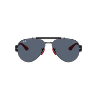 Ray-Ban RB3762M F00987-58 Scuderia Ferrari Collection Black / Dark Grey Lenses