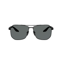 Prada Linea Rossa PSA53S DG05Z1-62 Rubber Black / Dark Grey Polarised Lenses