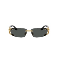 Versace VE2291 100287-59 Gold / Dark Grey Lenses
