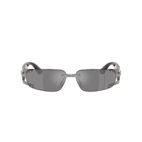 Versace VE2291 10006G-59 Gunmetal / Dark Grey Silver Mirror Lenses