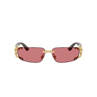 Versace VE2291 100275-59 Gold / Red Hiper Lenses