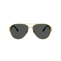 Versace VE2289 100287-61 Gold / Dark Grey Lenses