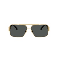 Versace VE2290 100287-61 Gold / Dark Grey Lenses