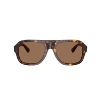 Burberry BE4478 420573-55 Dark Havana / Dark Brown Lenses