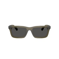 Burberry BE4475U 421287-53 Matte Green / Dark Grey Lenses
