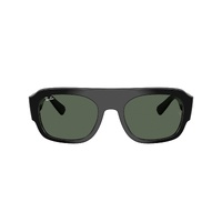 Ray-Ban RB2218 667771-55 Black / Dark Green Lenses