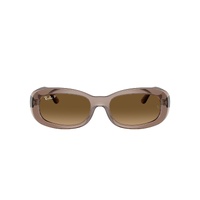 Ray-Ban RB2221 6827M2-53 Transparent Beige / Brown Gradient Polarised Lenses
