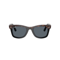Ray-Ban RB2240 1441R5-50 Wayfarer Havana On Black / Blue Lenses