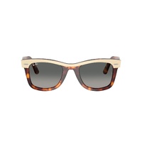 Ray-Ban RB2240 144371-50 Wayfarer Beige On Havana / Grey Gradient Lenses