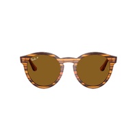 Ray-Ban RBR0505S 679183-52 Striped Havana / Dark Brown Polarised Lenses
