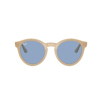 Ray-Ban RBR0505S 678072-52 Opal Beige / Light Blue Lenses