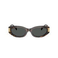 Versace VE4501 552887-54 Brown Tortoise / Dark Grey Lenses