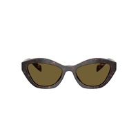 Prada PRA02S 17N09Z-52 Root Tortoise / Dark Brown Lenses