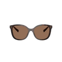 Prada PR22ZS 17N06B-53 Tartaruga Radica / Dark Brown Lenses
