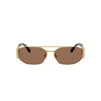 Versace VE2287 100273-58 Gold / Dark Brown Lenses